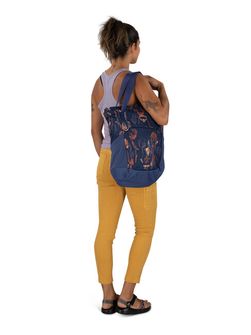 OSPREY zaino da città DAYLITE TOTE PACK,  wild blossom print/alkaline