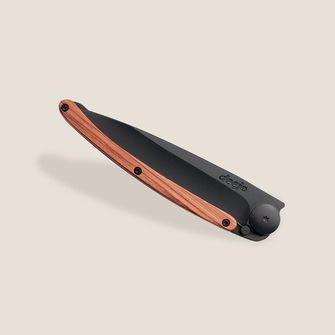 Coltello di chiusura in legno di corallo Deejo