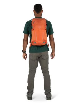 Zaino da trekking OSPREY HIKELITE 18,  koi orange/blue venture