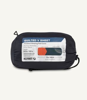 Klymit Coperchio di protezione per V Sheet Pad, grigio arancio