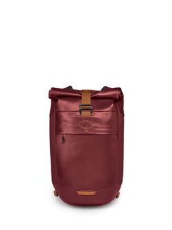 Zaino da città OSPREY TRANSPORTER ROLL TOP,  red mountain