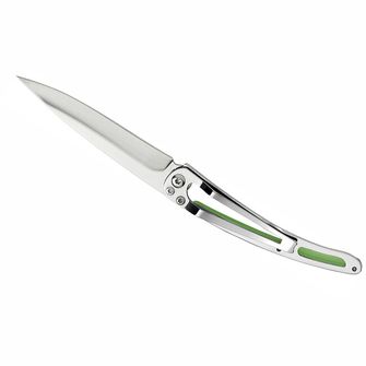 Deejo coltello di chiusura tatuaggio verde Natura&amp;quot