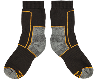 BENNON calze da trekking TREK Sock nero/arancio