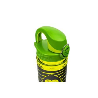 Borraccia per bambini Nalgene Grip-n-Gulp Sustain 0,35 L verde scimmia