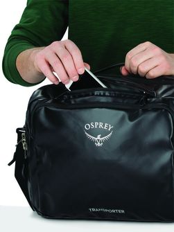 OSPREY TRANSPORTER BORSA PORTATILE, nero