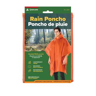 Coghlans Poncho leggero arancione