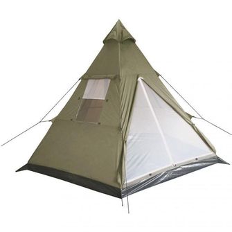 MFH Indian stan Teepee per 3 persone, oliva 290x270x225 cm