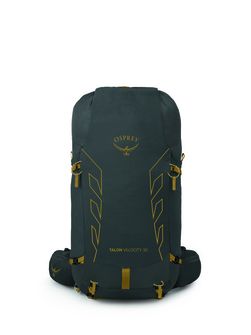 OSPREY zaino da trekking TALON VELOCITY 30,  dark charcoal/tumbleweed yellw