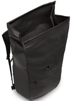 Zaino OSPREY city TRANSPORTER ROLL TOP, nero