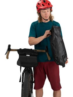 OSPREY zaino da ciclismo ESCAPIST HANDLEBAR BAG LARGE, nero