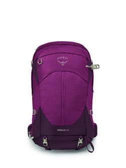 Zaino da trekking OSPREY SIRRUS 34,  elderberry purple/chiru tan