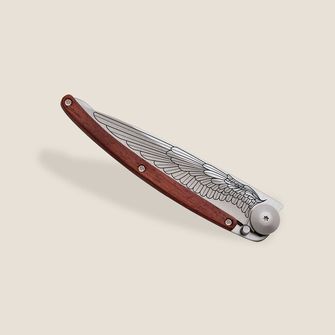 Coltello di chiusura Deejo Tattoo Wing coralwood