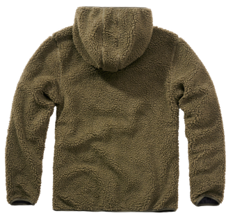 Brandit Teddyfleece Pullover da lavoro, oliva