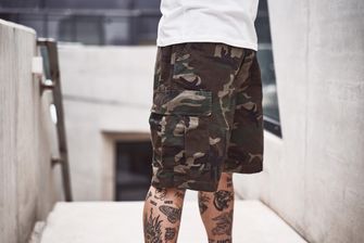 Pantaloncini Brandit BDU Ripstop, darkcamo