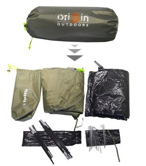 Origin Outdoors Hyggelig tenda per una persona