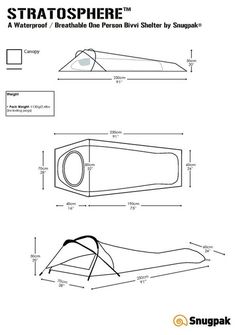 Tenda bivvy monoposto Snugpak Stratosphere, oliva