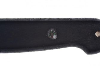 Machete lunga con coltello da lancio, 68cm