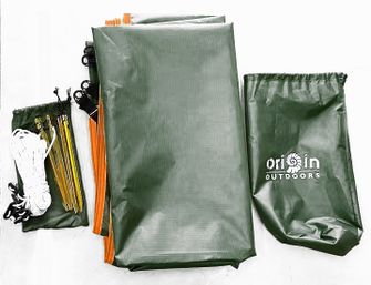 Origin Outdoors Ripstop Pro telo con punti di sospensione e protezione UV