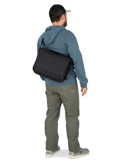 OSPREY borsa AOEDE MESSENGER 7, nero