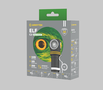 ArmyTek Elf C2 Torcia portatile a LED bianchi 1100 lm 4800 h 65 g