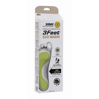 Solette Sidas con supporto 3Feet Eco Warm Mid