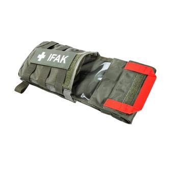 Tasmanian Tiger Marsupio di primo soccorso IFAK Pouch VL L IRR, stone grey olive