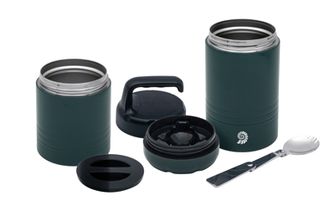 Origin Outdoors Contenitore termico in acciaio inox 1L, nero