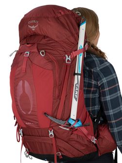 Zaino da trekking OSPREY AURA AG 65,  berry sorbet red