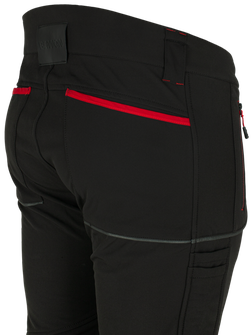 BENNON pantaloni softshell SOLON, nero