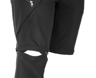 BENNON pantaloni outdoor FOBOS 2in1, nero