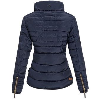 Marikoo Amber, giacca invernale da donna con cappuccio, blu scuro