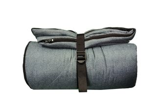 Grüezi-Bag Wellhealth Coperta di lana Grüezi grigio-blu deluxe