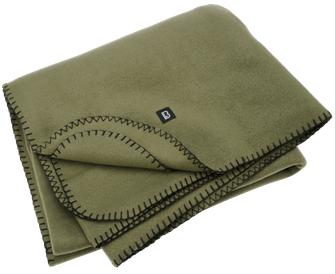 Coperta in pile Brandit 135 x 175 cm, oliva