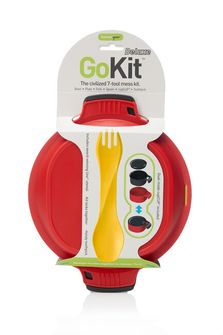 Humangear GoKit Lunchbox rosso carbone Deluxe