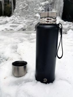 Origin Outdoors PureSteel Vacuum Thermos 1 l nero