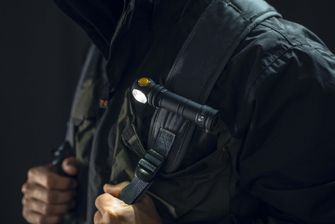 ArmyTek Wizard C2 Pro Max LR Torcia tascabile a LED bianchi con clip da cintura, con pacco batterie 4150 lm