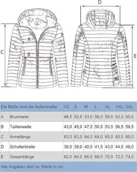 Marikoo Giacca transitoria da donna con cappuccio Asraa, grigio