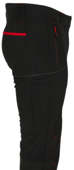 BENNON pantaloni softshell SOLON, nero