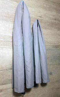 BasicNature Asciugamano in velluto 60 x 120 cm grafite