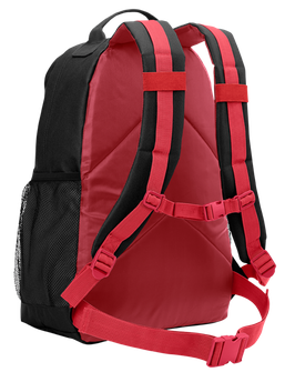 Brandit Urban Cruiser zaino, nero-rosso, 20l