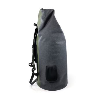 BasicNature Borsa impermeabile 90 L grigio-verde