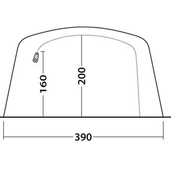 Tenda Outwell Parkdale per 6 persone