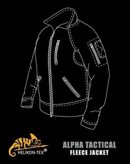 Helikon Alpha Tactical giacca in pile, oliva