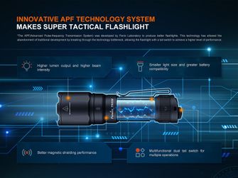 Fenix Torcia LED ricaricabile TK05R