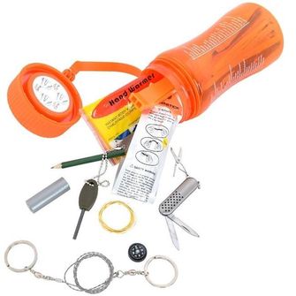 Kit di sopravvivenza estrema MFH Survival, 34 pezzi