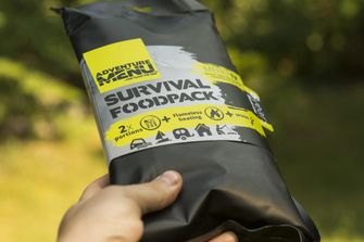 Menu Avventura Menu Survival Food pack II, Maiale con gnocchi e cavolo e Pentola piccante con bulgur, 810g