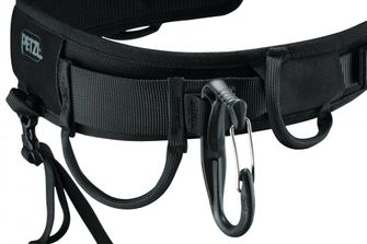 Cintura di sicurezza singola nera Petzl Aspic