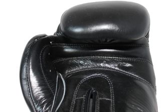 Guanti da boxe Katsudo POWER BLACK, nero