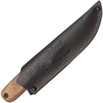 Coltello a lama fissa Kizlyar Supreme Colada AUS-8 Noce satinato