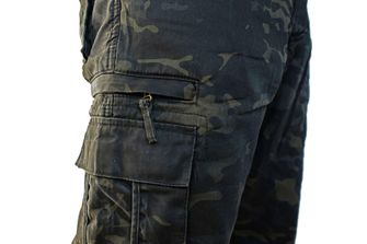 Pantaloni isolati da uomo loshan Ragnar motivo camo scuro